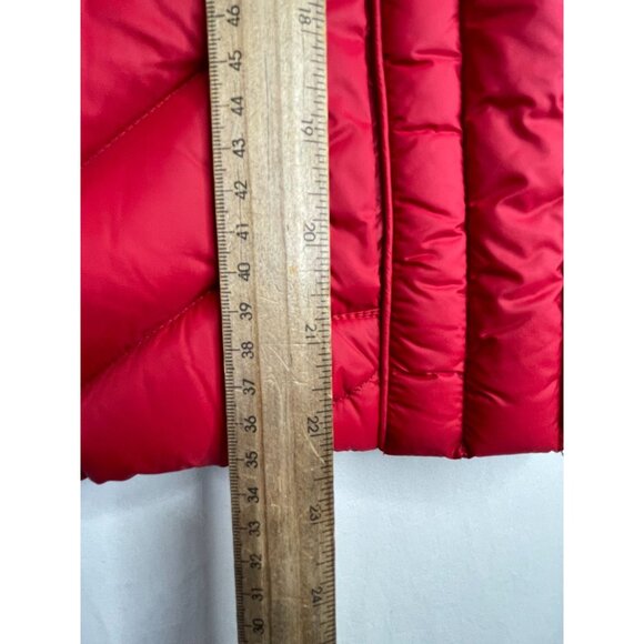 Michael Kors Packable Down Fill Jacket size Small Red - Picture 9 of 9